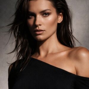 Effortless Black Off-Shoulder Maxi Dress — Sculpting Fit ✦ Like New